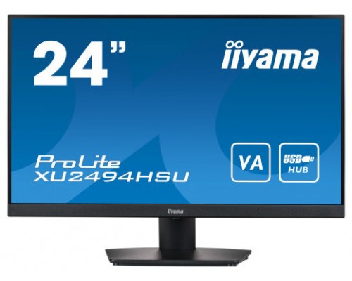 iiyama ProLite XU2494HSU-B2 pantalla para PC 60,5 cm (23.8") 1920 x 1080 Pixeles Full HD LED Negro