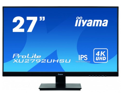 iiyama ProLite XU2792UHSU-B1 LED display 68,6 cm (27") 3840 x 2160 Pixeles 4K Ultra HD Negro