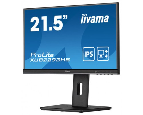 iiyama ProLite XUB2293HS-B5 pantalla para PC 54,6 cm (21.5") 1920 x 1080 Pixeles Full HD LED Negro