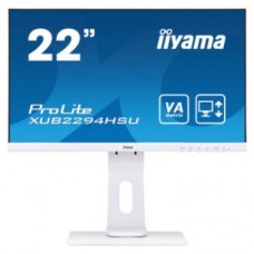 MONITOR IIYAMA 21,5" XUB2294HSU-W2, FHD, 75HZ, 4 MS, VGA, HDMI, DISPLAYPORT,ALT, REG ALT, GIRO, INCL