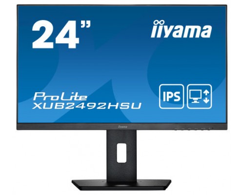 iiyama ProLite XUB2492HSU-B5 LED display 60,5 cm (23.8") 1920 x 1080 Pixeles Full HD Negro