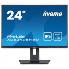 iiyama ProLite XUB2495WSU-B5 pantalla para PC 61,2 cm (24.1") 1920 x 1200 Pixeles WUXGA LCD Negro