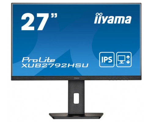 iiyama ProLite XUB2792HSU-B5 LED display 68,6 cm (27") 1920 x 1080 Pixeles Full HD Negro