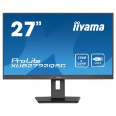 iiyama ProLite 68,6 cm (27") 2560 x 1440 Pixeles Wide Quad HD LED Negro