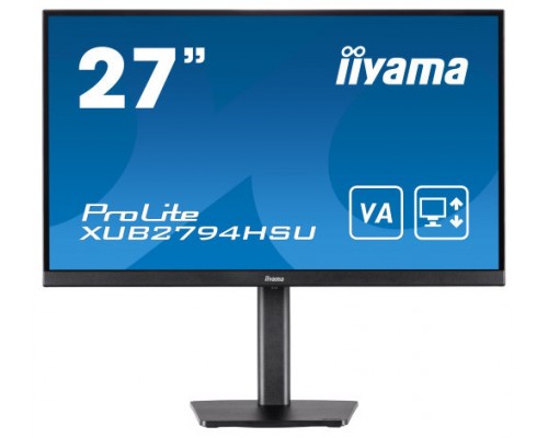 iiyama ProLite XUB2794HSU-B1 pantalla para PC 68,6 cm (27") 1920 x 1080 Pixeles Full HD LCD Negro