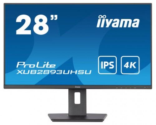 iiyama ProLite 71,1 cm (28") 3840 x 2160 Pixeles 4K Ultra HD LED Negro