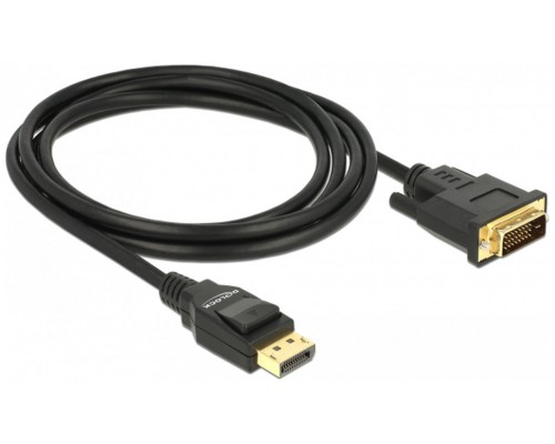 Adaptador DisplayPort Macho a DVI Macho 30AWG 1080P/60HZ 2m