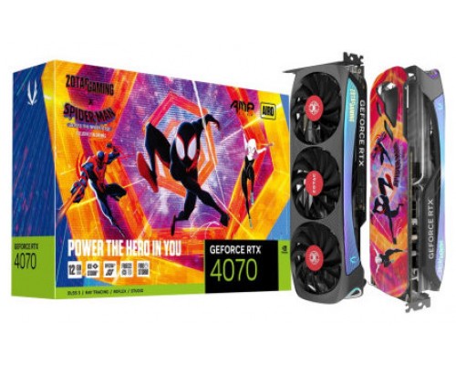 Zotac ZT-D40700F-10SMP tarjeta gráfica NVIDIA GeForce RTX 4070 12 GB GDDR6X