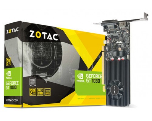 Zotac ZT-P10300A-10L tarjeta gráfica NVIDIA GeForce GT 1030 2 GB GDDR5