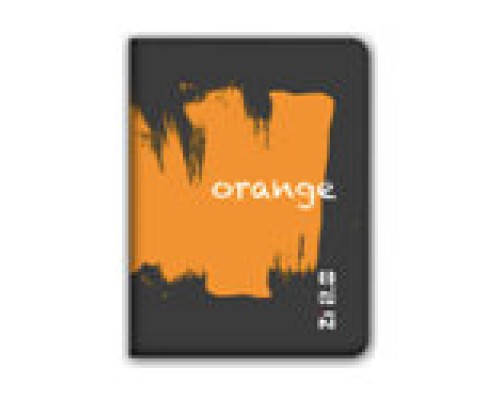 Ziron ZX004 funda para tablet 17,8 cm (7") Folio Negro, Naranja